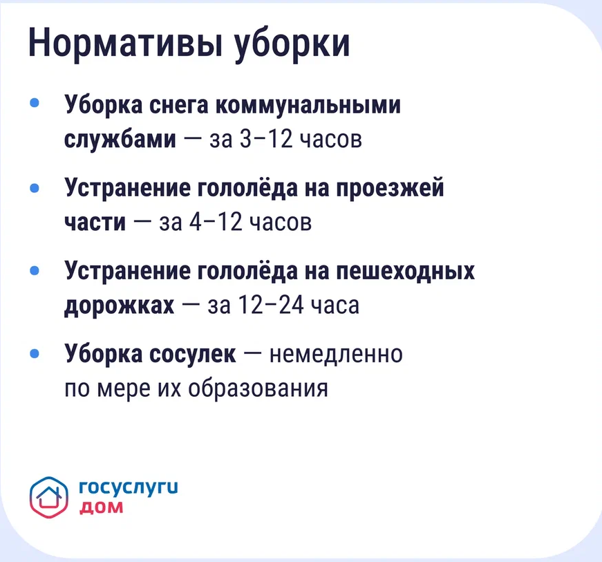 «Уборка снега, гололёда и сосулек»
